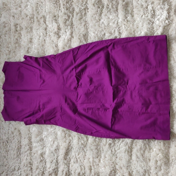 EUC Sleeveless fuchsia dress - Picture 3 of 4